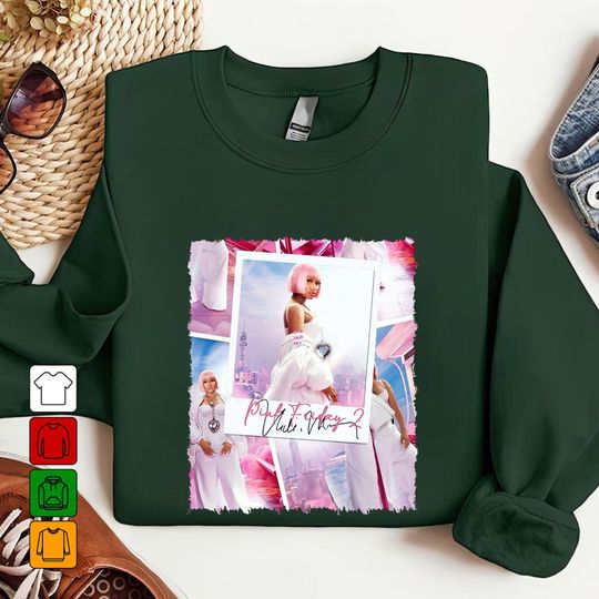 Discover Nicki Minaj Pink Friday Shirt, Gag City Pink Friday 2 World Tour Sweatshirt