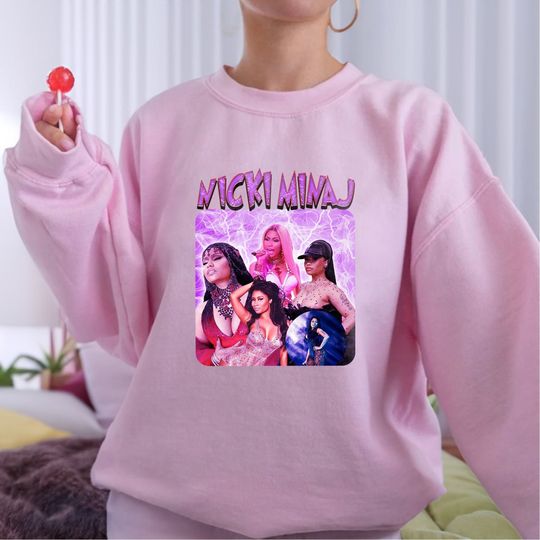 Discover Nicki Minaj SweatShirt | Hip Hop Tee | Nicki Minaj Album | Iconic Fan