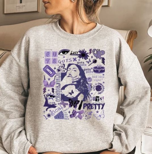 Discover Olivia Rodrigo Guts Sweatshirt, Olivia Rodrigo Sweatshirt