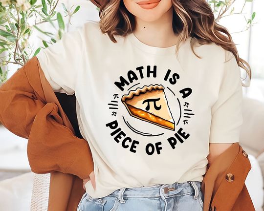 Discover Funny Math Teacher Pi Day Tee