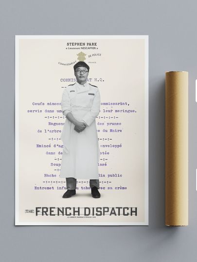 Discover The French Despatch Alternative Movie Poster