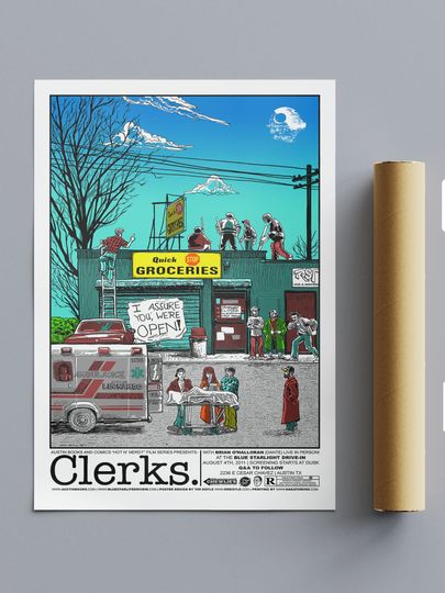 Discover Clerks Alternative Movie Poster