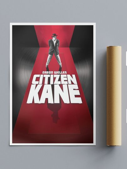 Discover Orson Welles Citizen Kane Alternative Movie Poster v3