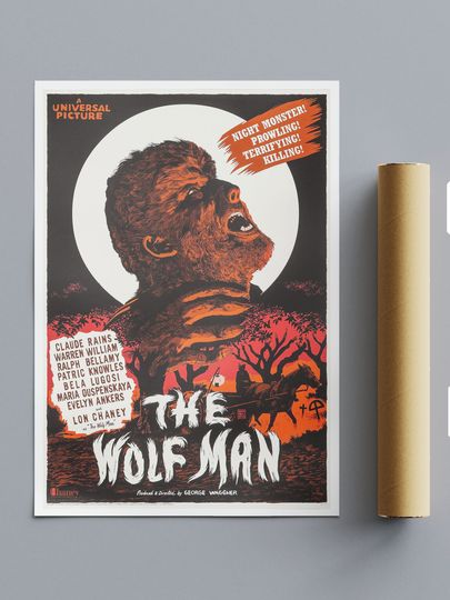 Discover The Wolf Man Reimagined Movie Poster