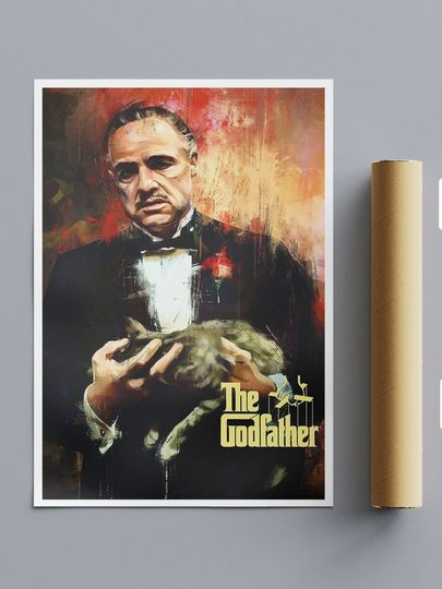 Discover The Godfather Reworked Movie Poster