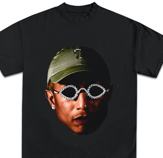 Discover Pharrell Williams T-Shirt, Rap Tee Concert T-Shirt