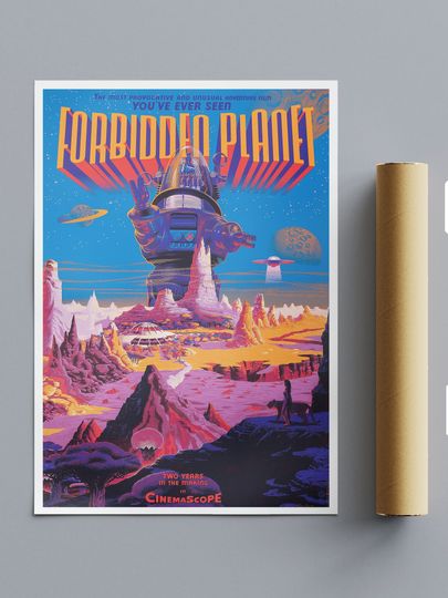 Discover The Forbidden Planet Reimagined Movie Poster