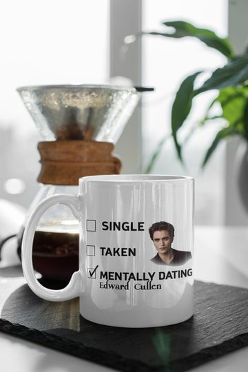 Discover Mentally Dating Edward Cullen, Edward Cullen Mug
