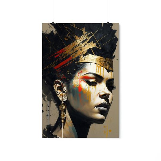 Discover Black Queen-Premium Matte Vertical Posters