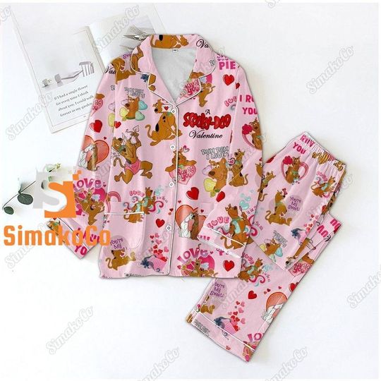 Discover Scooby Doo Pajamas Set, Scooby Doo Pajamas, Gift For Her