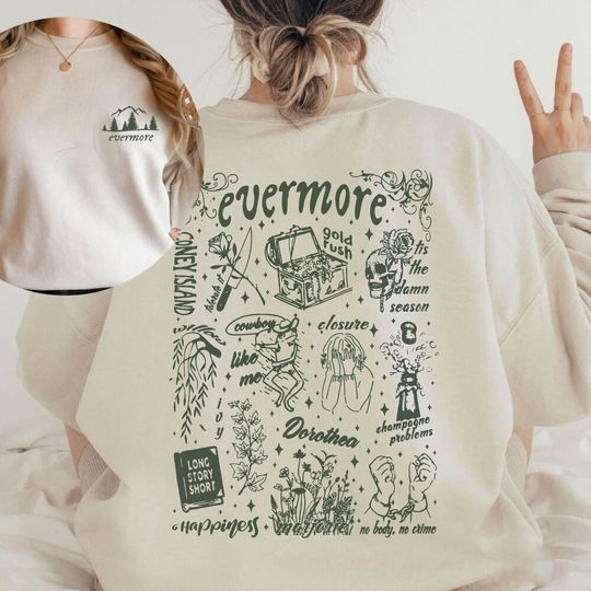 Discover Evermore Album Song Titles Merchandise