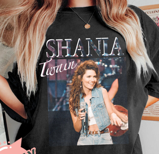 Discover Shania Twain 2023 Tshirt, 90S Shania Twain, Gift For T Shirt