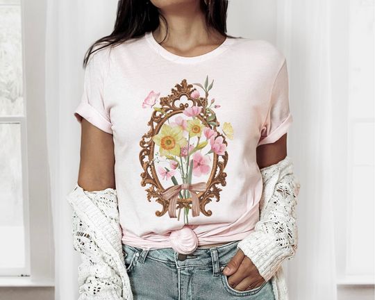 Discover March Birth Flower Daffodil Birth Month Flower TShirt