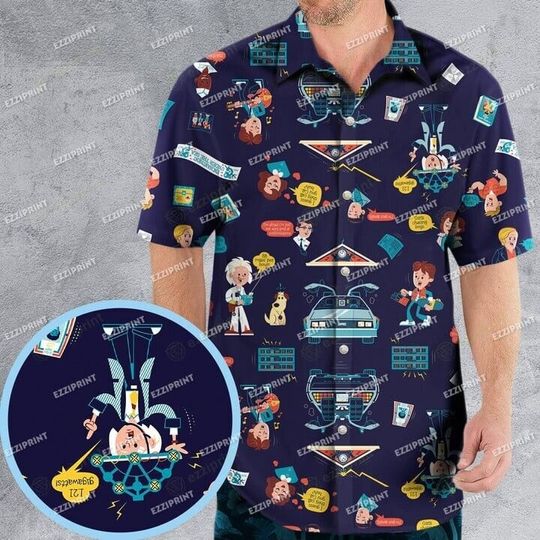 Discover BACK TO THE FUTURE HAWAIIAN SHIRT