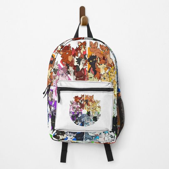 Discover Warrior cats color wheel Backpack