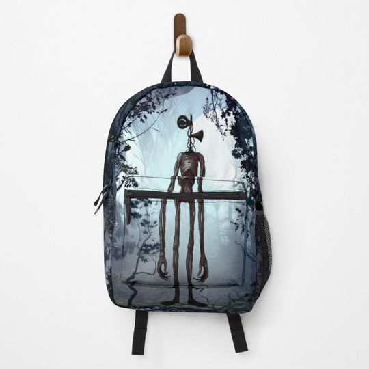 Discover Siren head in dark forest  Backpack