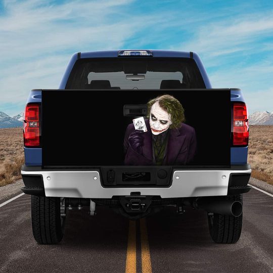 Discover Joker Tailgate Wrap Truck Decal