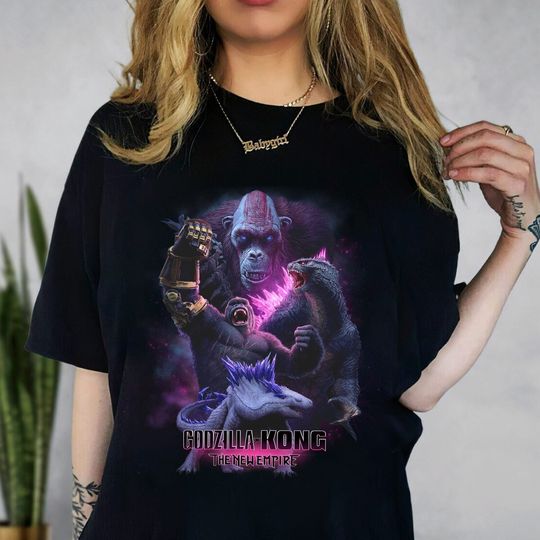 Discover God zilla X Kong The New Empire 2024 Shirt, god zilla X Kong Shirt