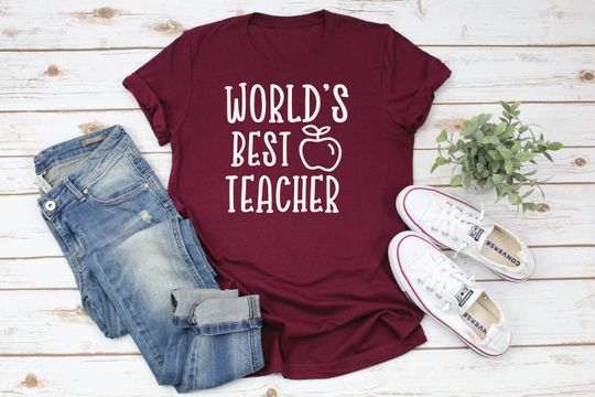 Discover World's Best Teacher Appreciation Shirt