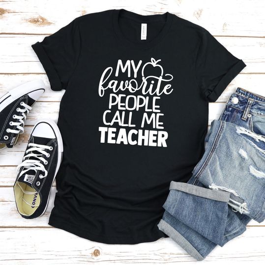 Discover Favorite People Call Me Teacher Shirt