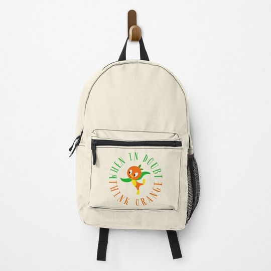 Discover Orange bird Backpack