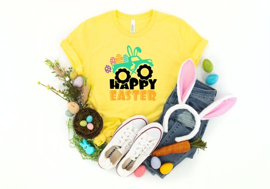 Discover Happy Easter Truck Celebration Shirt