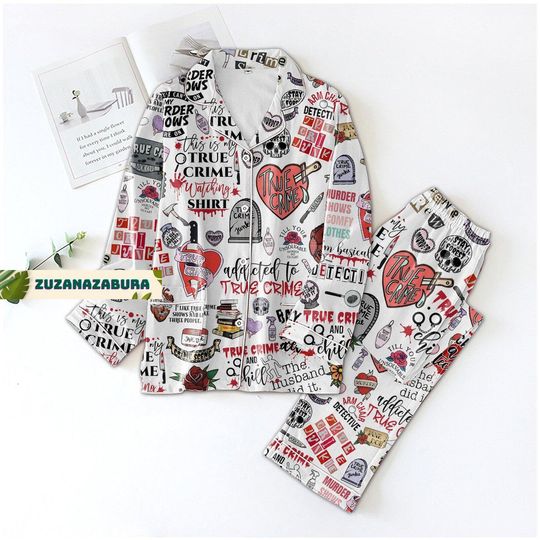 Discover Horror Pajamas Set, Halloween Pajamas