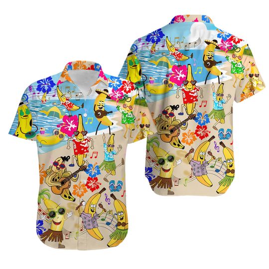 Discover Fruit Banana Love Beach Aloha Hawaiian Shirt