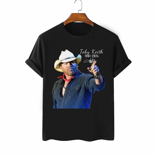Discover RIP Toby Keith 1961-2024 Signatures T-Shirt