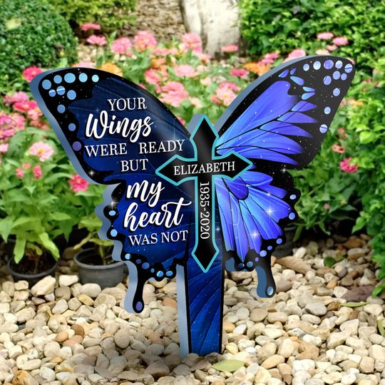 Discover My Heart Was Not Ready - Personalized Custom Acrylic Garden Stake