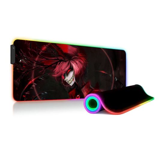 Discover Hazbin Hotel LED RGB Mouse Pad, Movie Decor
