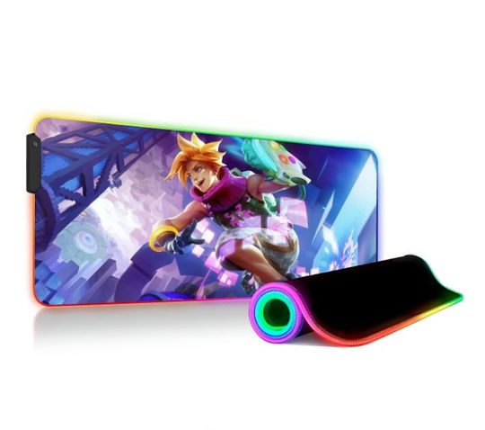 Discover League of Legends Ezreal LED RGB Mouse Pad, Game Decor