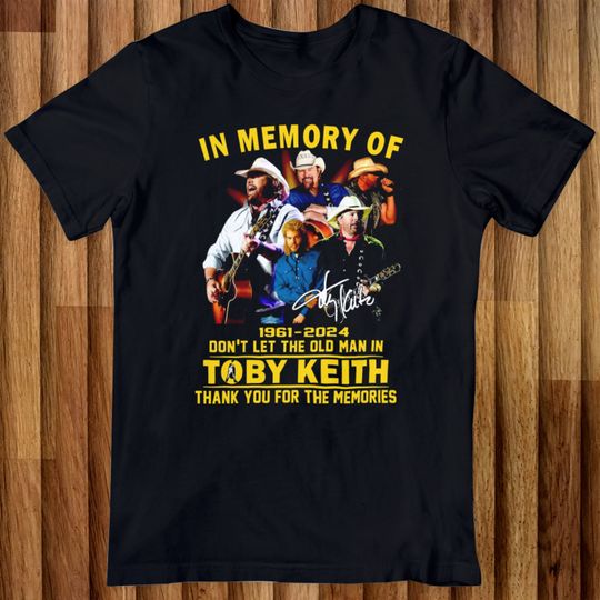 Discover In Memory of Toby Keith T-Shirt