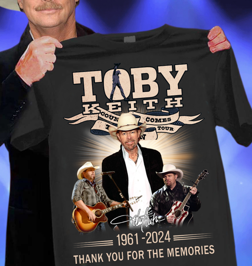 Discover Toby Keith Signature Shirt Thank You T-Shirt