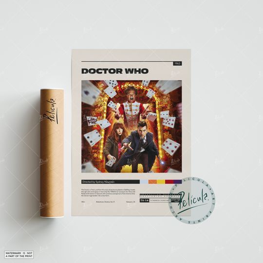 Discover Doctor Who Poster, Sydney Newman Minimalist Movie Poster