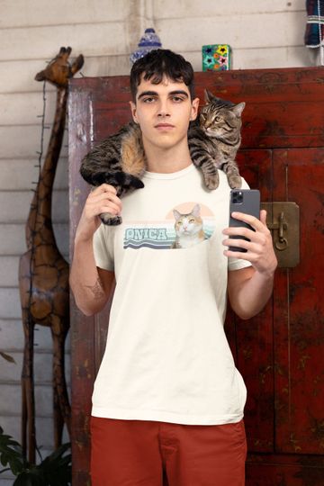 Discover Custom Pet Portrait T-Shirt