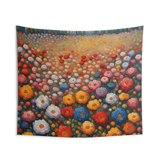 Discover Botanical Dreams Impressionist Tapestry