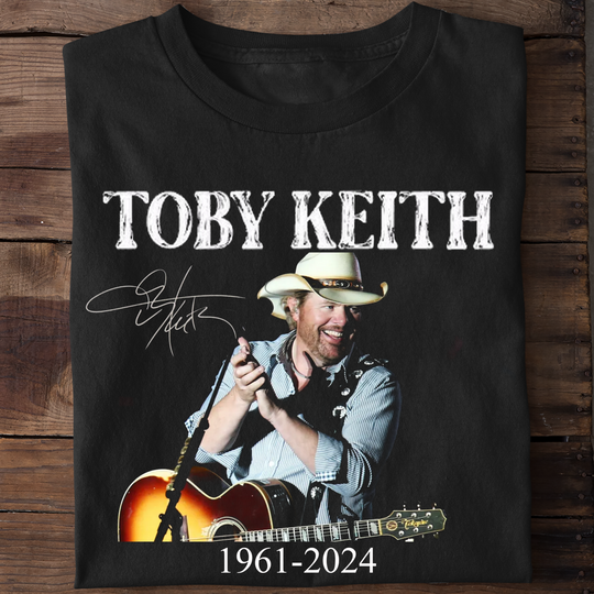 Discover TOBY KEITH Singer 1961 2024 T-shirt