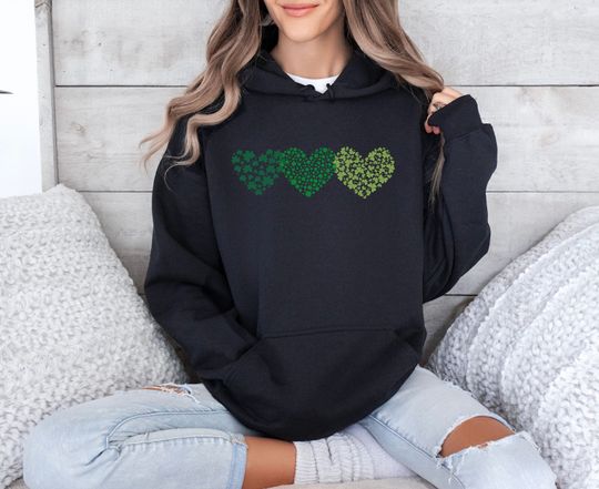 Discover Womens Sweatshirt, St. Patricks Day Hoodie