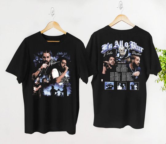 Discover Drake J Cole It's All Blur Tour 2024 Big As The What T-Shirt