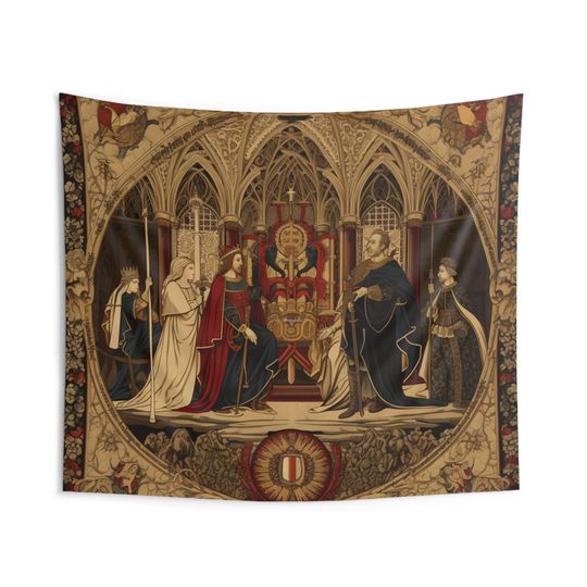 Discover King Arthur Design Medieval Tapestry