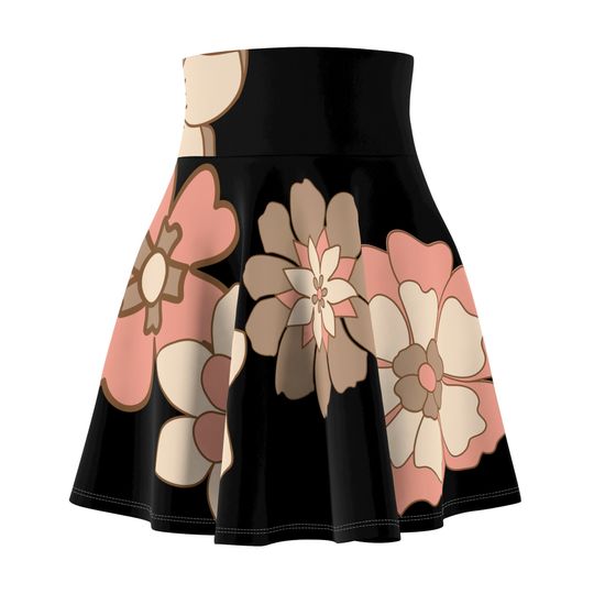 Discover Earth Tone Skater Skirt, Women's Skater Skirt