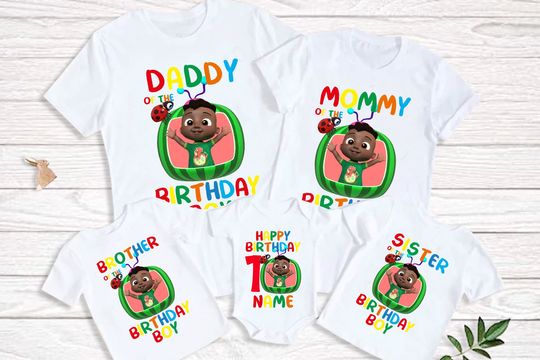 Discover 1st birthday boy shirts family matching outfits birthday family crew