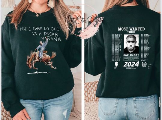 Discover Bad Bunny Nadie Sabe Lo Que Va Pasar Manana Shirt