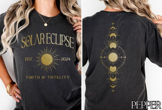 Discover Total Solar Eclipse Shirt, Path of Totality Shirt, Countdown to Totality, Celestial Shirt