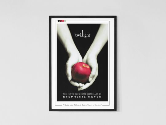 Discover Twilight Book Cover Fine Art Print   Book/Reading Poster