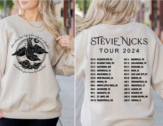 Discover Vintage Stevie Nicks 2024 Sweatshirt, Stevie Nicks Shirt