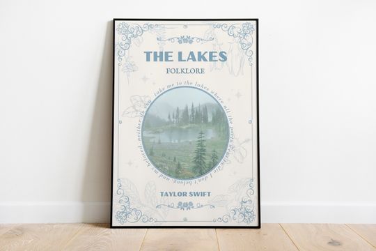 Discover Folklore The Lakes Poster