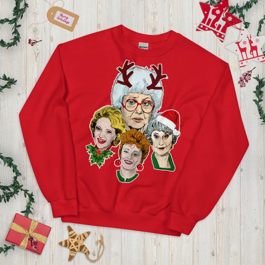 Discover Stay Golden Christmas Sweatshirt