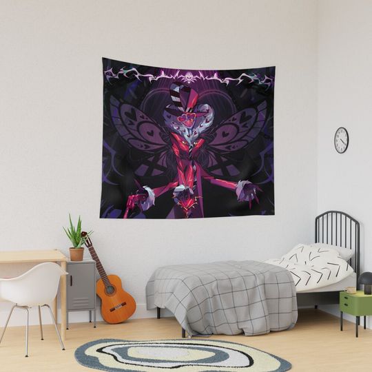 Discover Hazbin Hotel Tapestry, Hazbin Hotel Home Decor